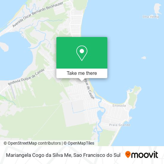 Mapa Mariangela Cogo da Silva Me