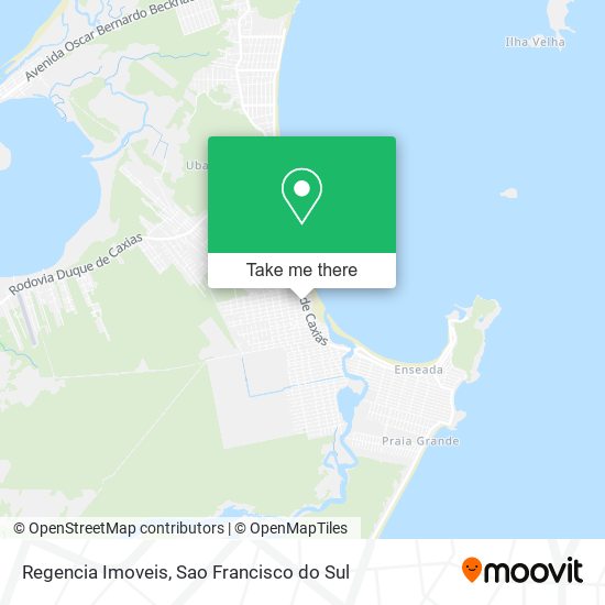 Mapa Regencia Imoveis