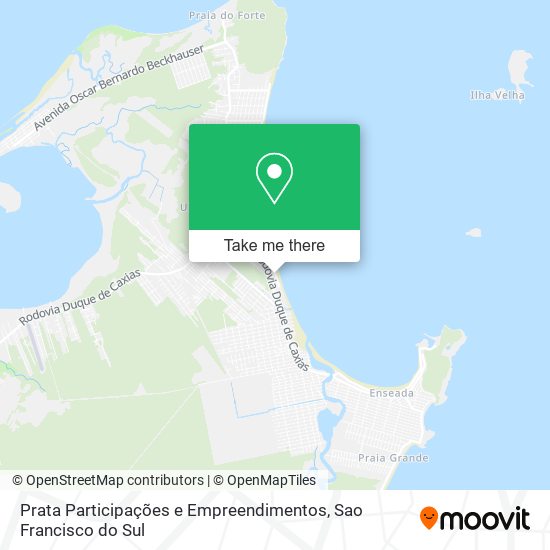 Prata Participações e Empreendimentos map