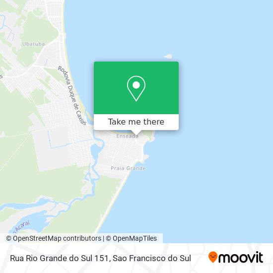 Mapa Rua Rio Grande do Sul 151