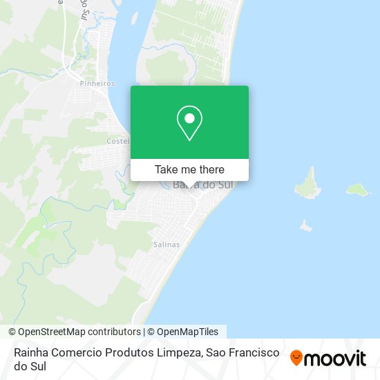 Rainha Comercio Produtos Limpeza map