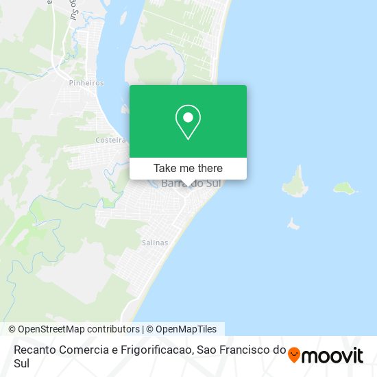 Recanto Comercia e Frigorificacao map