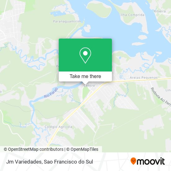 Jm Variedades map