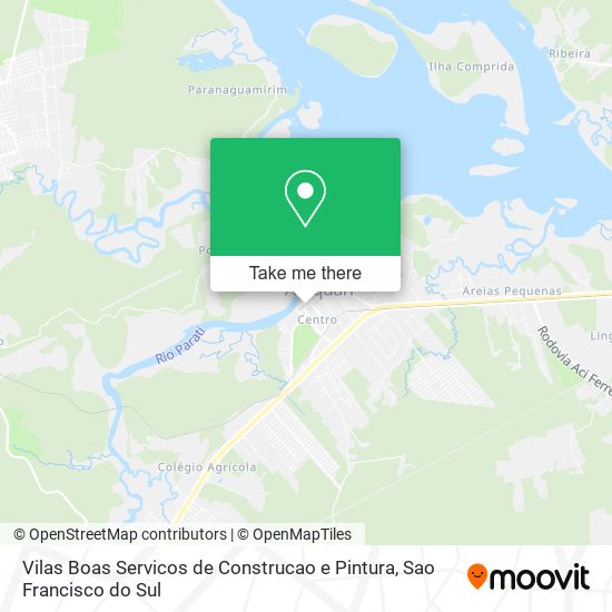 Vilas Boas Servicos de Construcao e Pintura map