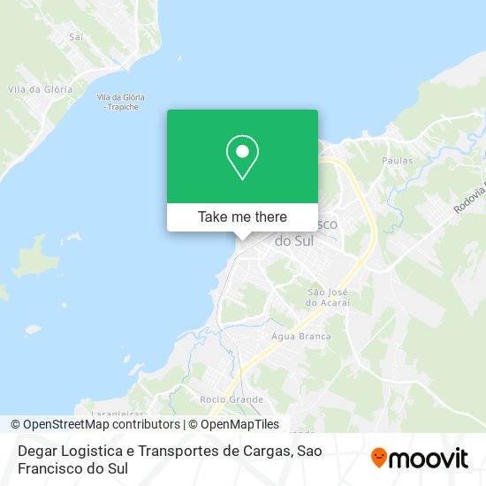 Degar Logistica e Transportes de Cargas map