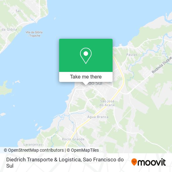 Diedrich Transporte & Logistica map
