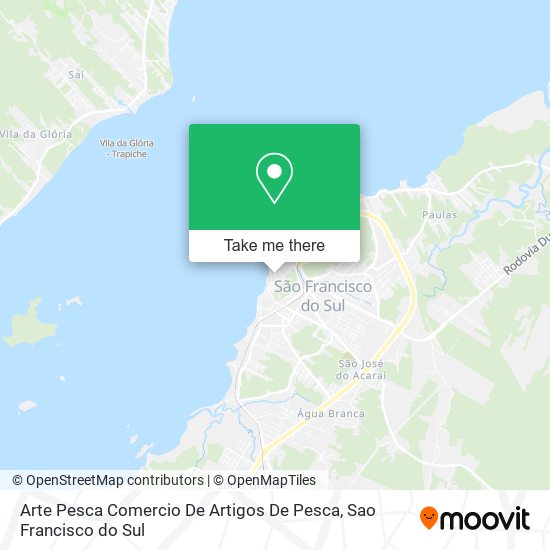 Arte Pesca Comercio De Artigos De Pesca map