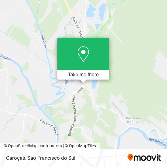 Caroças map