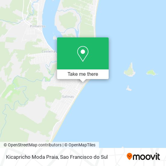 Kicapricho Moda Praia map