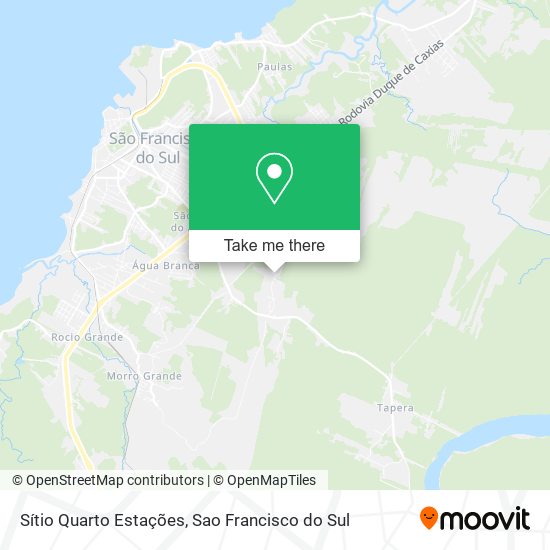 Sítio Quarto Estações map