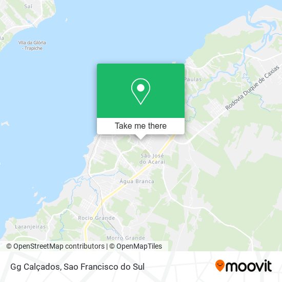 Gg Calçados map
