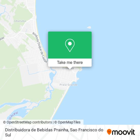 Distribuidora de Bebidas Prainha map