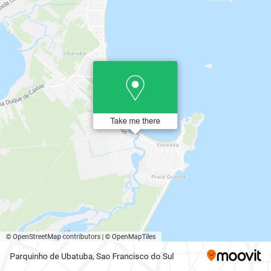 Parquinho de Ubatuba map