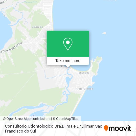 Mapa Consultório Odontológico Dra.Dilma e Dr.Dilmar