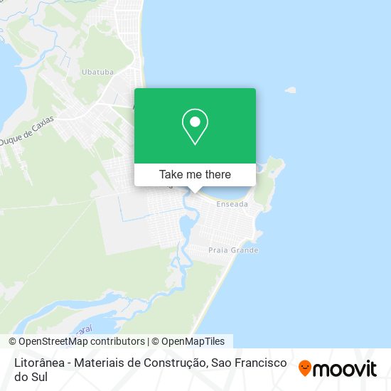 Litorânea - Materiais de Construção map
