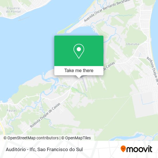 Auditório - Ifc map