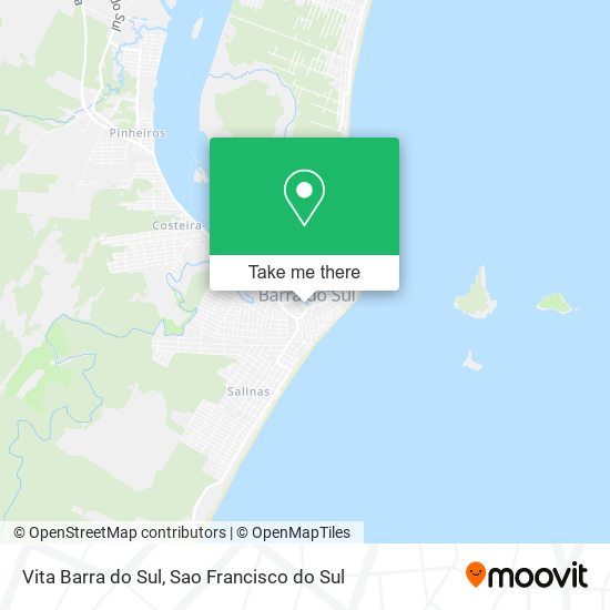 Vita Barra do Sul map