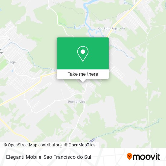 Eleganti Mobile map