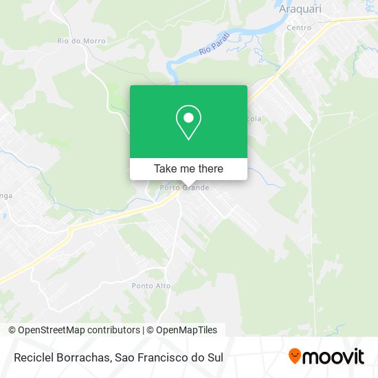 Reciclel Borrachas map