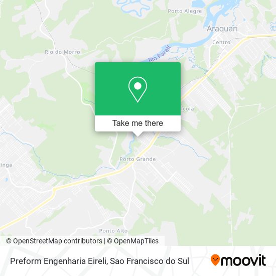 Preform Engenharia Eireli map