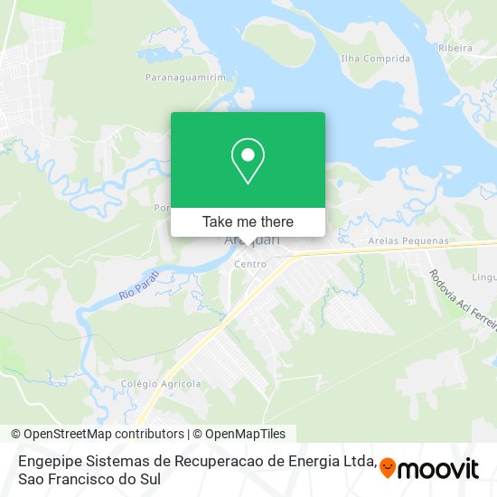 Mapa Engepipe Sistemas de Recuperacao de Energia Ltda