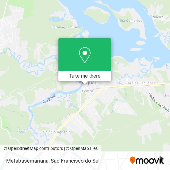 Metabasemariana map