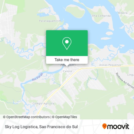 Sky Log Logistica map