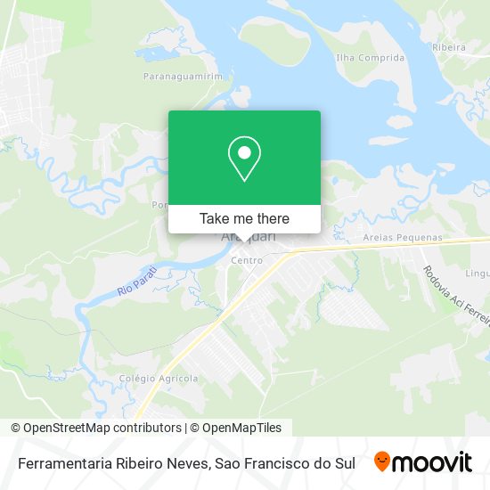 Mapa Ferramentaria Ribeiro Neves