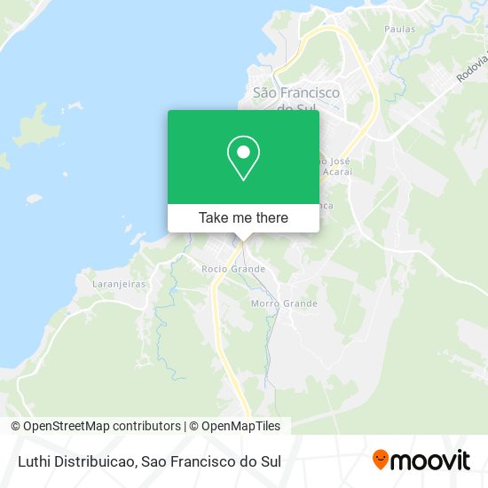 Luthi Distribuicao map