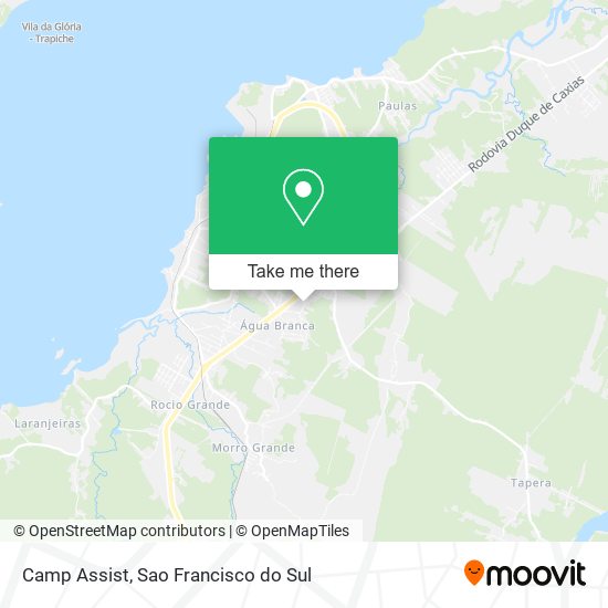 Mapa Camp Assist