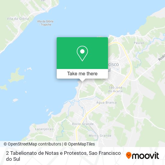 Mapa 2 Tabelionato de Notas e Protestos