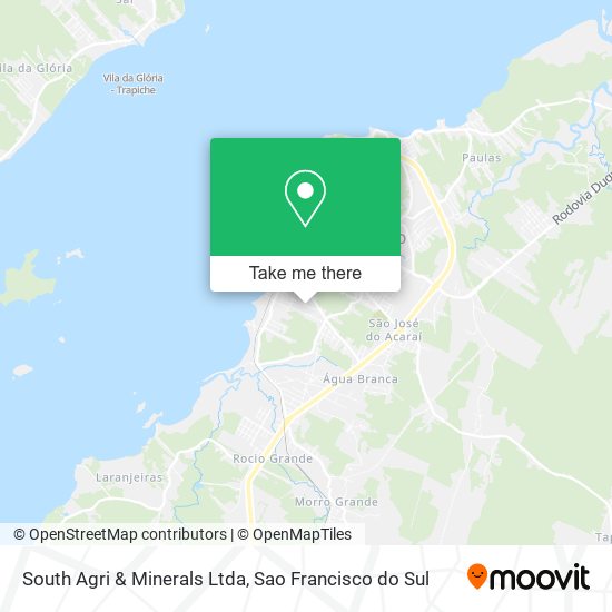 South Agri & Minerals Ltda map