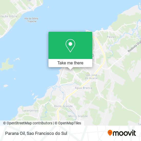 Parana Oil map