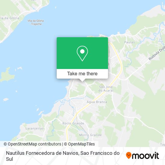 Nautilus Fornecedora de Navios map