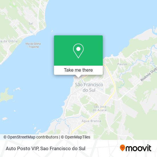 Auto Posto VIP map