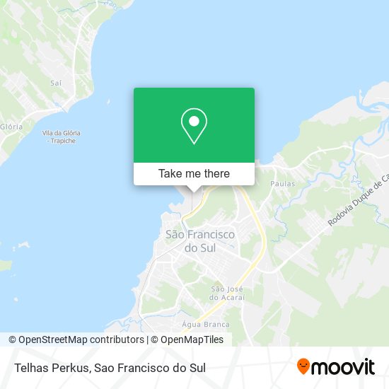 Telhas Perkus map