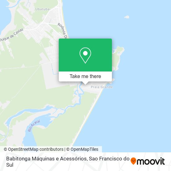 Mapa Babitonga Máquinas e Acessórios