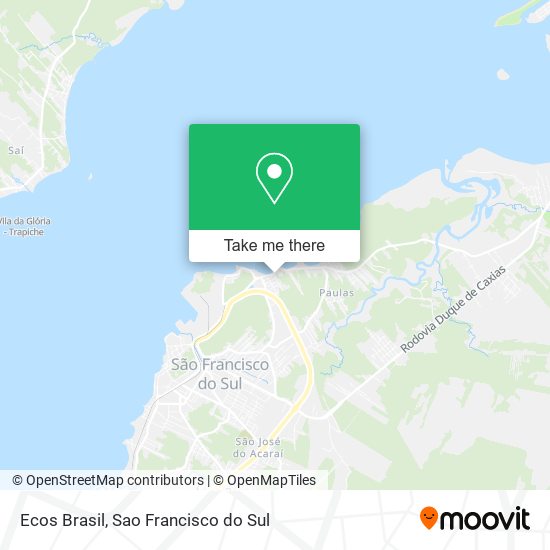 Ecos Brasil map