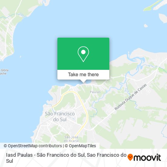 Iasd Paulas - São Francisco do Sul map