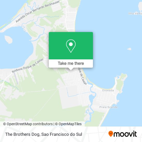 Mapa The Brothers Dog
