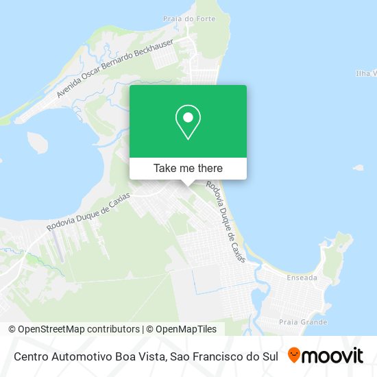 Mapa Centro Automotivo Boa Vista