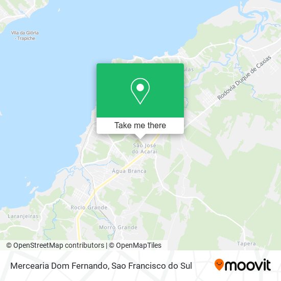 Mercearia Dom Fernando map
