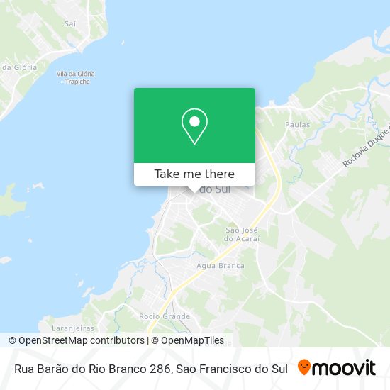 Mapa Rua Barão do Rio Branco 286
