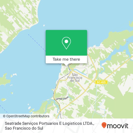 Mapa Seatrade Serviços Portuarios E Logisticos LTDA.