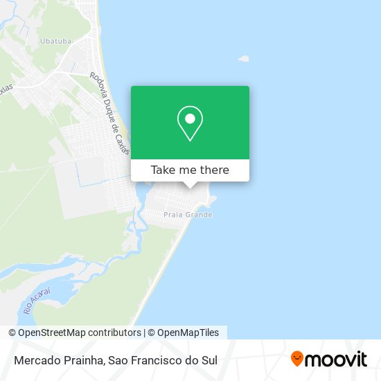 Mercado Prainha map