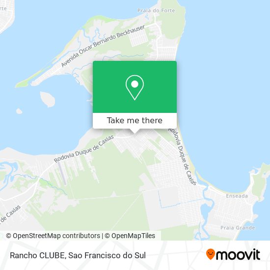 Rancho CLUBE map