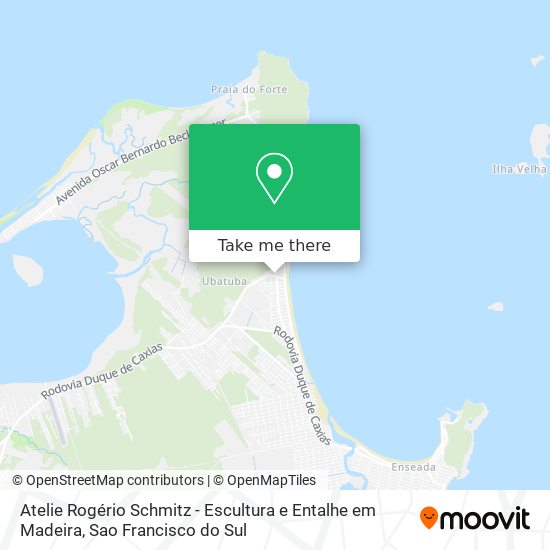 Atelie Rogério Schmitz - Escultura e Entalhe em Madeira map