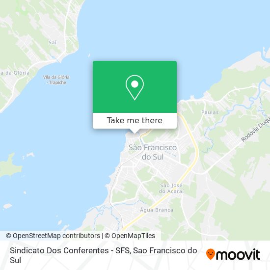 Mapa Sindicato Dos Conferentes - SFS