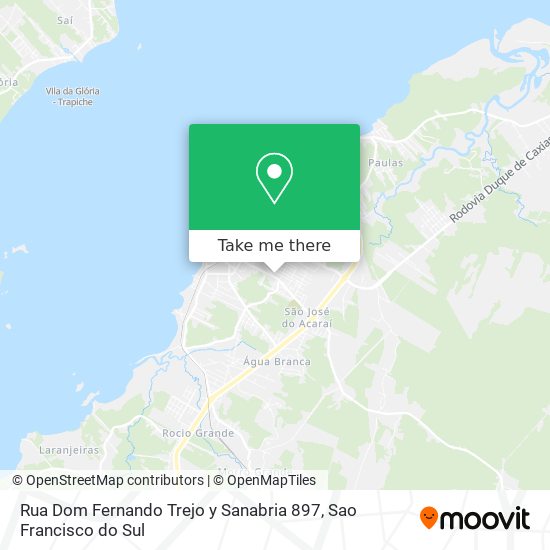 Rua Dom Fernando Trejo y Sanabria 897 map