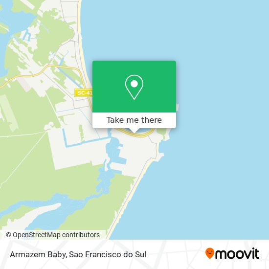 Armazem Baby map